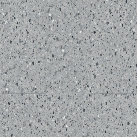 Кварц-виниловая плитка Fargo Камень клеевой Терраццо Холодный 6949-1 фаска 