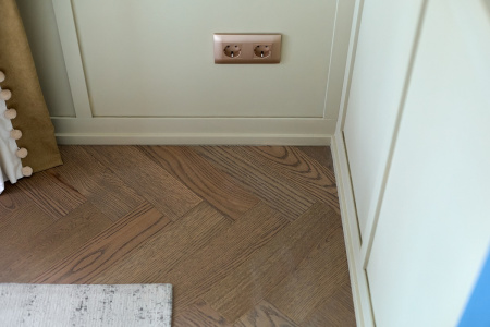 Кварцевый паркет Quartz Parquet Штучный паркет Дуб Конго 44-1258-54 5/0,6 мм